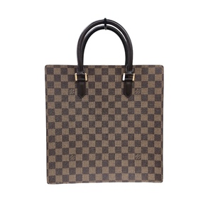 ルイ・ヴィトン LOUIS VUITTON ヴェニスPM N51145 ダミエ ゴールド金具 ダミエ・キャンバス ハンドバッグ ユニセックス 中古