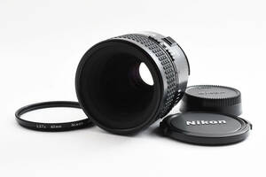 ・即決 Nikon ニコン AF Micro Nikkor 60mm f/2.8 AF Macro Lens レンズ マクロ 単焦点 ニッコール Cap キャップ付き A08