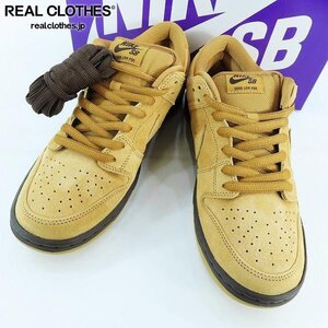 NIKE/ナイキ SB DUNK LOW PRO Wheat/ダンクロー プロ BQ6817-204/28 /080