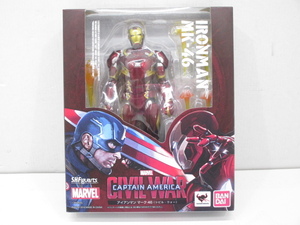 k32055-ty [送料650円] 中古○S.H.Figuarts MARVEL CIVIL WAR CAPTAIN AMERICA アイアンマン マーク46 [057-250117]