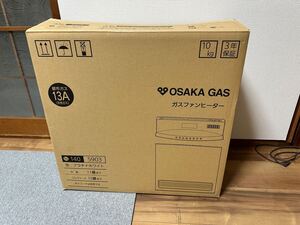 ガスファンヒーター 大阪ガス Model GFH-4003D-WS 11畳〜15畳