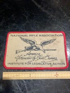 パッチ /ワッペン】National Rifle Association: 全米ライフル協会