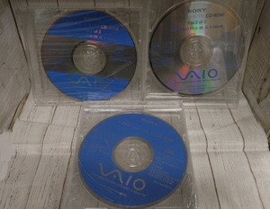 【09】SONY VAIO リカバリー CD-ROM システム・アプリケーション SCG-SR G K Series