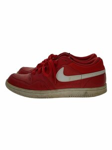 NIKE◆COURT FORCE LOW/コートフォースロー/レッド/313561-614/28.5cm/RED/レザー//