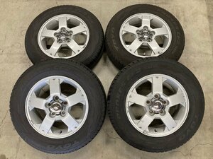 □6575 バリ山 三菱 パジェロミニ 純正 15インチ 5.5JJ +46 5穴 114.3 アルミホイール 175/80R15 TOYO PROXES CF2 SUV