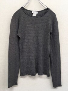 【美品】　agnes b　アニエスベー　ボーダー柄　長袖Tシャツ　カットソー　レディース　Mサイズ相当