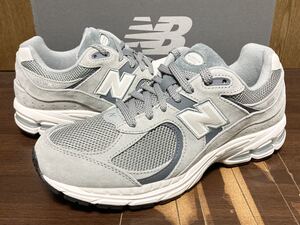 23年製 NEW BALANCE NB M2002RST STEEL 2002 R ST ニューバランス スチール スニーカー GRAY SUEDE グレー スエード 灰 US8.5