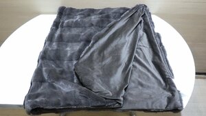 K378-1727165 TEXTURED 判ひざ掛け 152×178cm フローラル 毛布 ポリエステル100％ 非常に豪華でビロードのような柔らかい