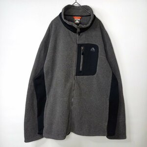 ナイキ　ACG　ジップフリース　ジャケット　ブルゾン　グレー　ブラック　XXL