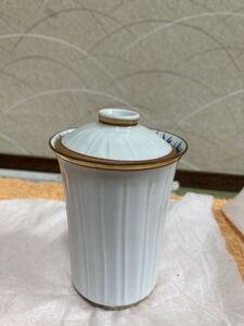 アンティーク？骨董品？陶器製？酒器？湯呑み？蓋付 ？茶道具 ？汚れありです。