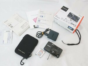 美品【中古】SONY ソニー Cyber-shot DSC-WX220 ブラック デジタルスチルカメラ 元箱付き