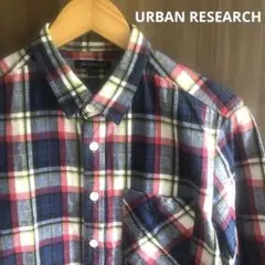 【可愛い】URBAN RESEARCH/ アーバンリサーチ ネルシャツ レッド