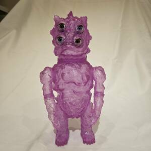 ソフビ Sofubi NAGNAGNAG FOUR EYES 25CM CLEAR PURPLE