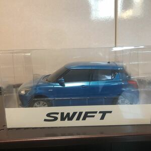 495 1/18 スズキ 新型スイフト ハイブリッド SUZUKI SWIFT 非売品 カラーサンプル ミニカー　スピーディーブルーメタリック 模型 完成品