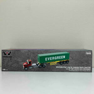 国際貿易 71049 DIECAST MASTERS 1/50 ウエスタンスター 4700 SB タンデム Mレッド 40 Dry EverGreen