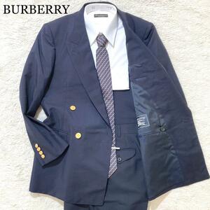 【タグ付き☆未使用品】BURBERRY スーツ セットアップ 金ボタン AB6