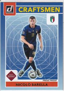 2021-22PANINI　DONRUSS　NO.17　NICOLO BARELLA　パラレルカード　ニコロ・バレッラ　イタリア代表