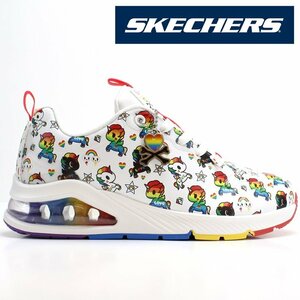 スケッチャーズ UNO スニーカー SKECHERS Tokidoki Uno 2 Street Groove 177984 WMLT トキドキ ウノ 2 ストリート グルーヴ 23.5cm