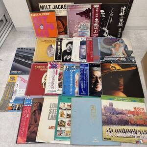 09ys LPレコードまとめ売り 21枚 洋ポ 洋楽ロック 津軽三味線 高橋竹山 milt jackson サラ・ヴォーン 阿川泰子 latin 桂米朝