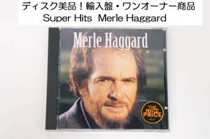 ディスク美品！Super Hits Merle Haggard スーパー・ヒッツ / マール・ハガード 輸入盤 インポート盤 EK53310