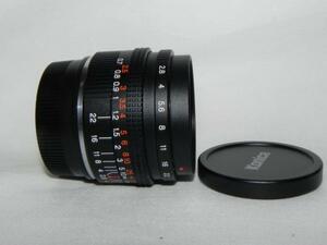 **中古良品　 KONIC M-HEXANON 28mm /f 2.8 レンズ*