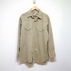 carhartt　80s 90s カーハート　米国製　メイドインUSA　ウエスタンシャツ　カーハート　I3-47