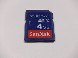 SDHCカード 4GB CLASS2 フォーマット済み SanDisk