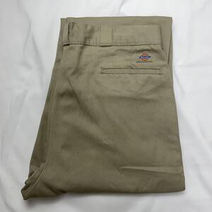 B-438 Dickies 874 W38 ワークパンツ 極太バギー カーキ メンズ