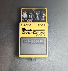 BOSS BASS OVER DRIVE ODB-3 ボス ベース オーバードライブ エフェクター