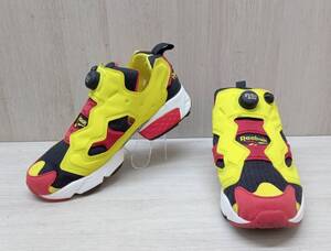 Reebok/リーボック/スニーカー/INSTAPUMP FURY OG/Citron/V47514/イエロー×レッド系/25cm