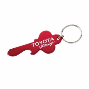 ♪新品U.S.限定トヨタ【TOYOTA RACING】アルミ製キーホルダー北米限定品♪