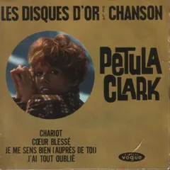 英7" Petula Clark Les Disques DOr De La Chanson VRE5004 Disques Vogue /00080