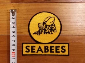 SEA BEES アイロンプリント刺繍　デッドストック ！