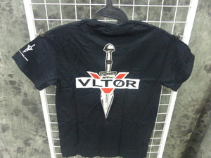  Vltor U.S.A. Apparel Tシャツ Mサイズ ブラック 送料無料 VLTOR WEAPON SYSTEMS Knife Dagger Logo ロゴ