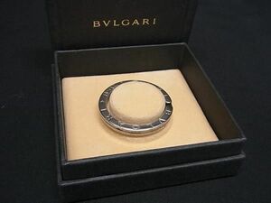 1円 ■美品■ BVLGARI ブルガリブルガリ SV925 キーリング キーホルダー ネックレストップ アクセサリー シルバー系 BL1181