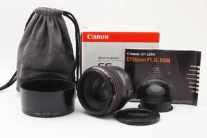 ★美品★ キヤノン Canon 単焦点標準レンズ EF50mm F1. 2L USM フルサイズ対応 #3337