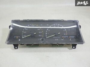 【実働外し】 トヨタ 純正 AE86 レビン トレノ 前期 4AG スピードメーター 計器 83010-1A730 157400-6750 133345km外し 内装 棚4-1