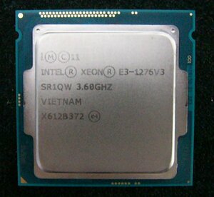 lo14 Intel Xeon E3-1276 v3 3.60GHz SR1QW LGA1150 即決