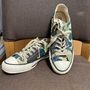 コンバース　オールスター　日本製　迷彩　カモフラ　81/2 ALL STAR LOW ローカット　