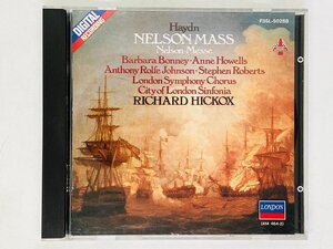 即決CD 西独盤 HAYDN NELSON MASS (Missa in Angustiis) Hickox W.Germany PolyGram ポリドール 全面蒸着仕様 Z50