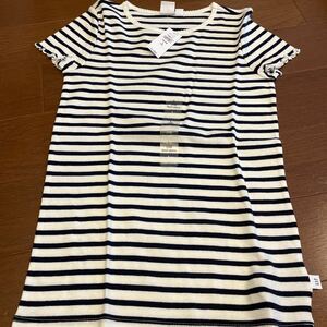 ★新品★GAP kids 140 L カットソー 定価1,990円 ボーダー 兼 Tシャツ 子供服 トップス 半袖