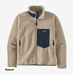 Patagonia パタゴニア Classic Retro-X Jaket メンズ クラシック レトロX ジャケット 長袖 フリース ボア 23056 Natural /NAT Sサイズ