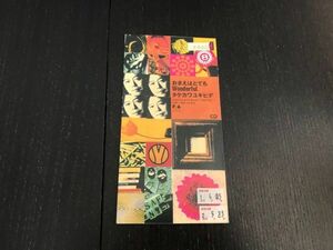 【値下】レア　タケカワユキヒデ　おまえはとても Wonderful　ゴダイゴ関連　送料230円