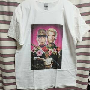 映画『戦場のメリークリスマス』海外版 Tシャツf Mサイズ ◆ DavidBowie 坂本龍一　デヴィッドボウイ　ビートたけし　北野武