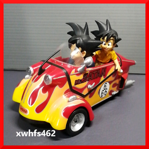 即決美品 ドラゴンボールZ フィギュア＆カー 悟空 悟天 フィギュア 鳥山明 デザイン イラスト 車メカ マシン DRAGON Z BALL car figure 111