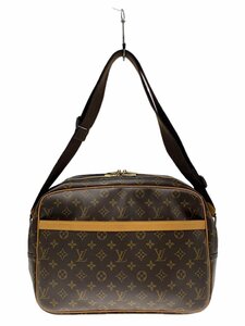 LOUIS VUITTON◆リポーターGM_モノグラム・キャンバス_BRW/PVC/BRW