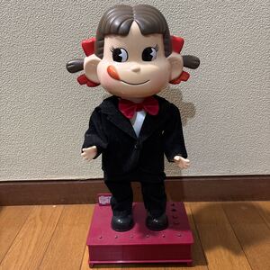 不二家 ペコちゃん ダンシング フィギュア タキシード FUJIYA レトロ ジャンク