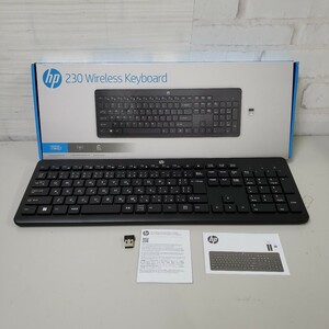 610y0908★HP キーボード ワイヤレス 無線 日本語配列 JP配列 HP 230 ワイヤレスキーボード(型番:3L1E7AA#ABJ) Mac Windows PC MacBook対応