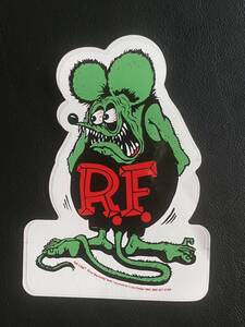 レア 希少 ラットフィンク ダイカット ステッカー グッズ RAT FINK アメキャラ ムーンアイズ ステッカー moon eyes 車 デカール