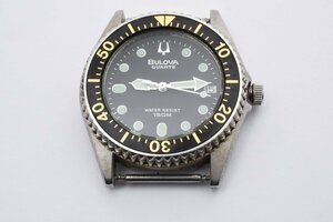 ブローバ ラウンド シルバー デイト クォーツ メンズ 腕時計 BULOVA